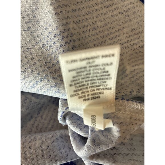 New York and Company Womens Size L Blue Snake Print Stretch Pencil Skirt - Picture 7 of 7